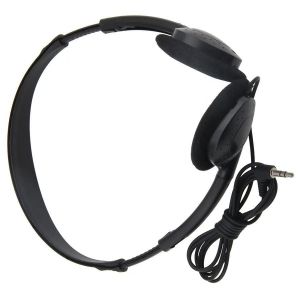 Best Custom Single PIN Wired Headset Airline Earphone On-ear Over-ear Headband