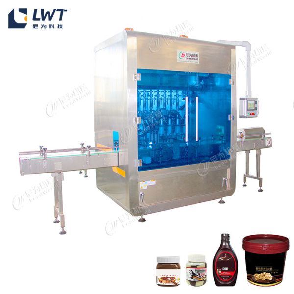 Quality Mayonnaise / Chili / Tomato / Chocolate / Fruit Jam Sauce Filling Production Line Labeling And Sealing Machine for sale