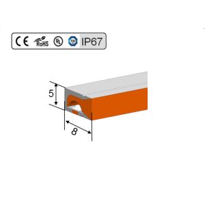 Flexible RGB LED Neon Flex 12v IP68 Waterproof For Pool Light