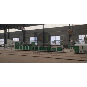 150Kg/H WPC PP Pvc Ceiling Plastic Extruder PE Wood Plastic Profile Extrusion
