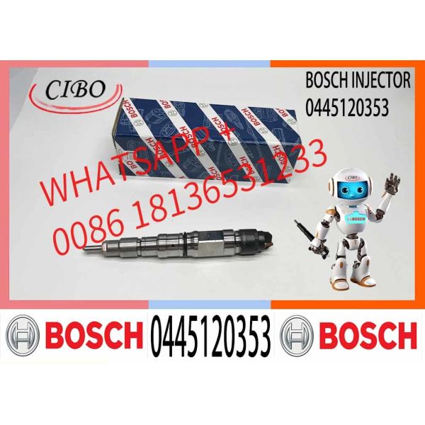 diesel fuel injector 0445120353 common rail injector 0445120353 for Bosch Cr Diesel Injector For Man