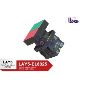 Buy cheap High Grade Push On Push Off Button Switch 1 Flush Red 1 Flush Green Without from wholesalers