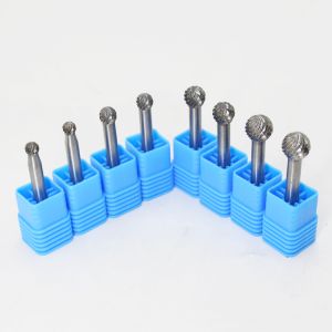 Wholesale Customized Abrasive 1/8 2.35 Bur Bits Carbide Ball Shaped Burr Cemented Tungsten Carbide Rotary Burr for Wood Carving from china suppliers