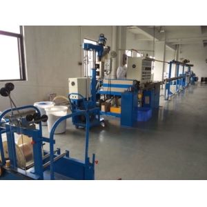 Electronic 1.5 2.5 Cable Extruder Machine For Cable Wire Manufacturing