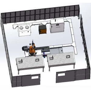 Robotic Arm 3D Processing 4000 watt Automatic Laser Welder