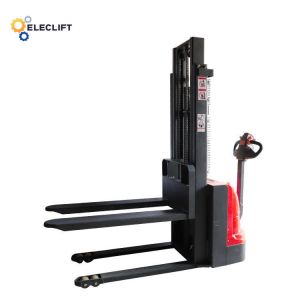 Material Handling with Full Electric Pallet Stacker Net Weight 750kg