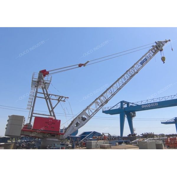 8T45M Diesel Engine Lattice Boom Crane