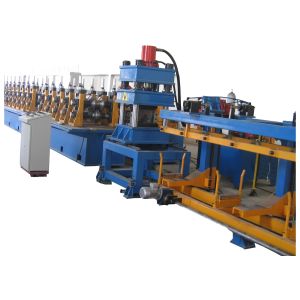 Highway Guard Rails Roller Forming Machine For Guardrails And Protective