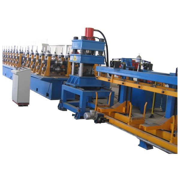 Highway Guard Rails Roller Forming Machine For Guardrails And Protective