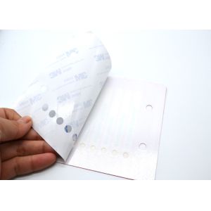 Flat Button Membrane Switch Panel With Matte Surface Overlay 112mmx112mm