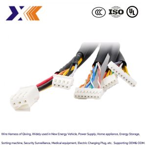 Automotive Backshell Connector Cable Assembly for Customized Electric Security