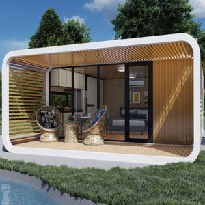 China Cheap Factory Modular Home - China-Made Prefab for Living, Guest House, Airbnb 40ft apple cabin use for hotel and living room on sale