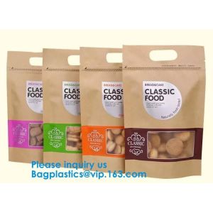 Wholesale Recycled Eco Friendly Corn Starch Zip lockk Stand Up Food Packaging 100% Compostable Biodegradable Plastic Pouch Bag from china suppliers