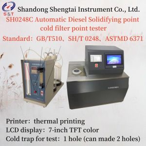 Automatic Diesel Solidifying Point Cold Filter Point Tester Test Samples 1