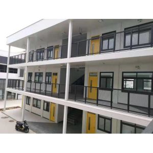 Class A Fireproof Movable Modular Homes 2.5mm Steel Frame