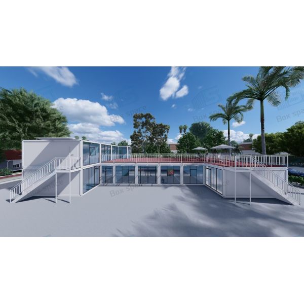 Quality Cheap Custom Small Office Prefab Modular Container Home Prefabricated Container House Tiny House For Construction Site for sale