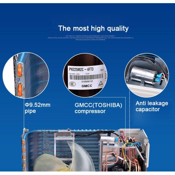 Wall Mounted Fixed Speed Split AC 9000 - 18000 Btu Capacity 1.6L / H Moisture