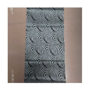 150g per meter flat printed 100% polyester warp knitted mattress fabric