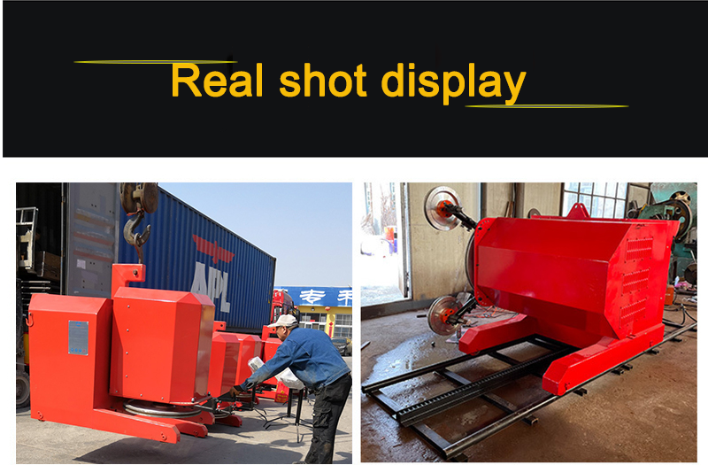55KW Stone Mining Multi-wire Diamond Wire Saw Cutting Machine with CE Certification