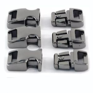 Customized Request 10mm Zinc Alloy Paracord Bracelet Buckle with 0.018kg Gross