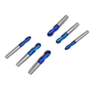 Polished 1/2 4F Tungsten Carbide Cutting Bit 6%-12% Cobalt CE SGS ISO Approval