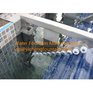 Polycarbonate Swimming Pool Control System , UV Stable Automatic Pool Cover