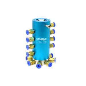 M5 8 Channel Hybrid Electrical Rotary Joint Hydraulic Slip Ring