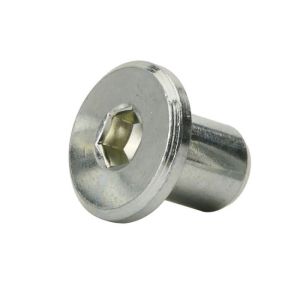 M3 M4 M5 M6 M6*20 M8 M10 M12 12.7mm Steel Nickel Plated Flat Head Hex Socket