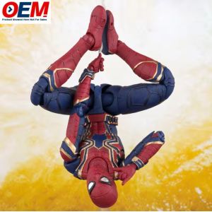 Custom Spider Man Plastic Action Figure Spider Man Collectible Model 15 Cm