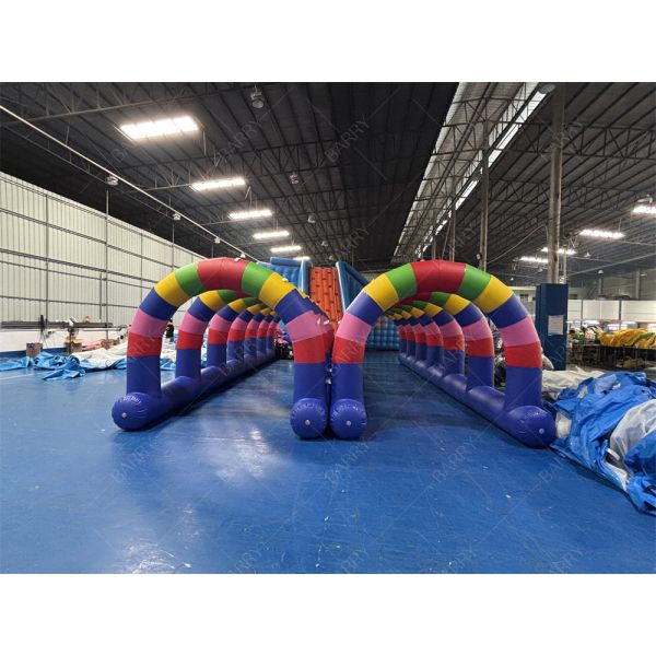 Inflatable Water Spray Tunnel 32.8ft for Summer Events