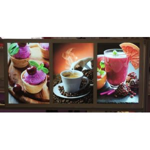 Buy cheap Aluminum Profile ODM Pizza Magnetic LED Light Box from wholesalers