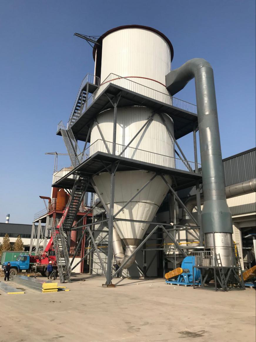Construction Material 50000kg/H LPG Rotary Spray Dry Machine