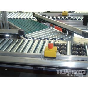 40W Interroll Conveyor Sorting System Conveying Equipment 120mm Pitch Conveyor
