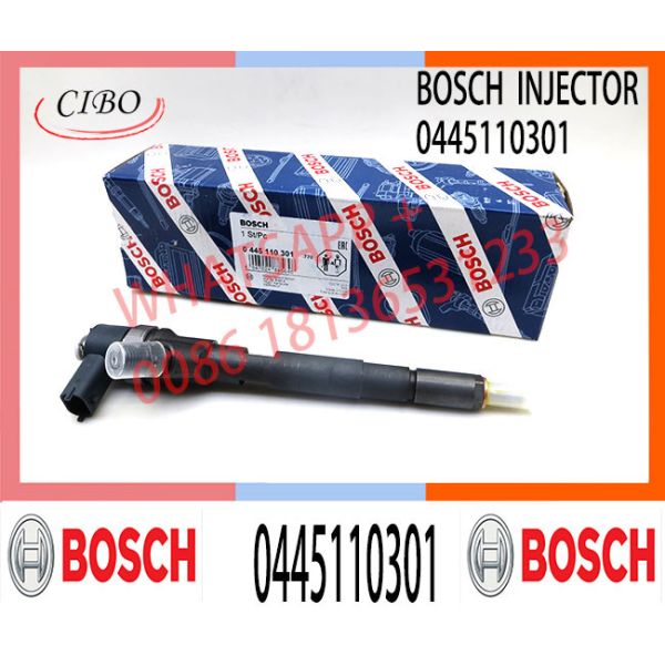 High quality long warranty Neutral new injector 0445110301 Common Rail Fuel Diesel Injector For VM Motori 15062054F