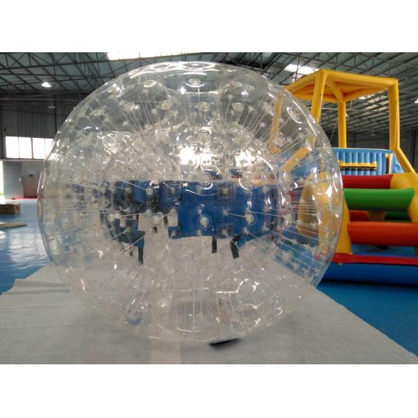 1.0mm PVC Inflatable Zorb Ball With Soft Back Cushions
