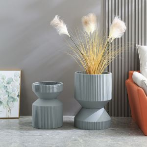 Frost Resistant FFiber Clay Planters For Indoor And Outdoor Plants