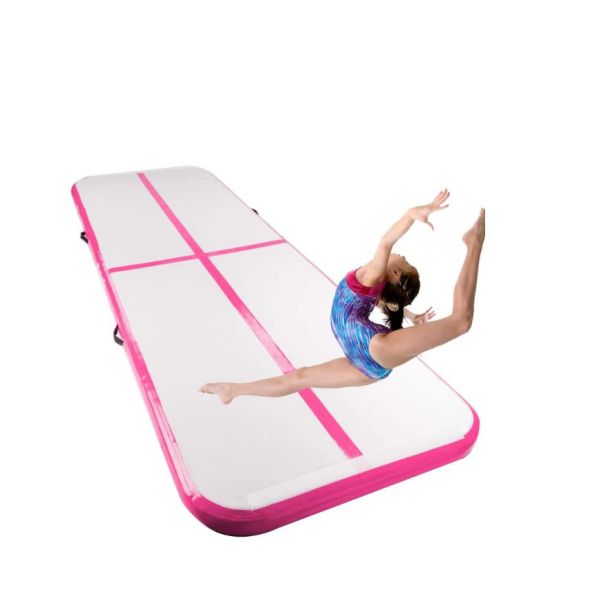 Quality Gymnastics Exercise Mat Inflatable Tumbling Mats, Air Tumbling Track with Electric Pump for Home use for sale