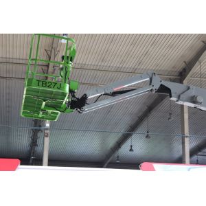 Electric Mobile Boom Lift 27m Aerial Work Platform For Building 14.5T Machine
