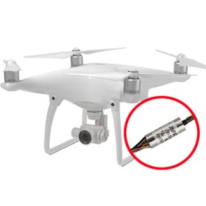 Super Miniature UAVs Separate Slip Ring 100 Rpm 12 Circuits