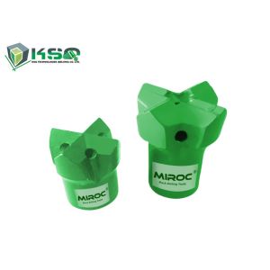 H25 Threaded Steel Cross Type Industrial Drill Bits For Rock / Mining Drilling