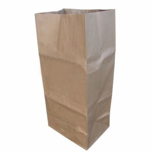 Open Top Oem Odm Lawn Paper Bags Custom Size Custom Thickness