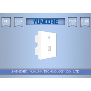 Wholesale ABS Case PoE Wall Mountable Wireless Access Point With WiFi Switch Button from china suppliers