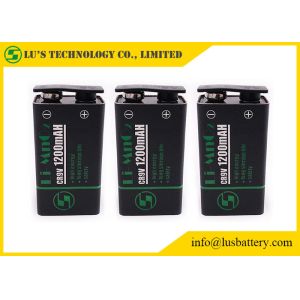 CR9V Manganese Dioxide Limno2 Lithium Battery 1200mAh 9.0V