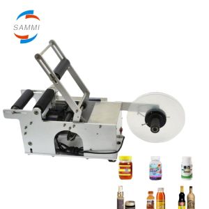Wholesale Best Price Semi-Automatic Labeling Machine for Round Bottles from china suppliers