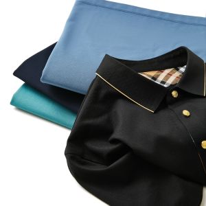 Oversize Short Sleeve Polo Shirt for Men Children Knitted Fabric Spring Summer