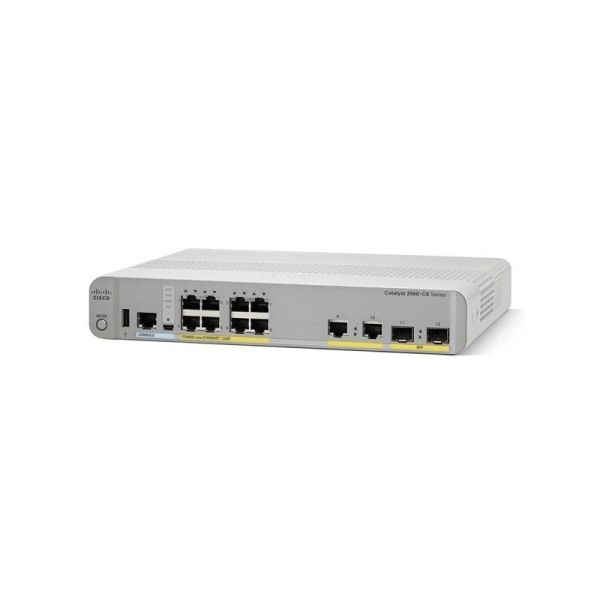 Quality WS C2960CX 8PC L Cisco Compact Switch 2960CX Cisco Catalyst 2960-CX 8 - Port Compact Switch for sale
