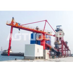 Buy cheap Professional Fixed Screw Reclaim Ship Unloader Clinker Unloading Operations from wholesalers