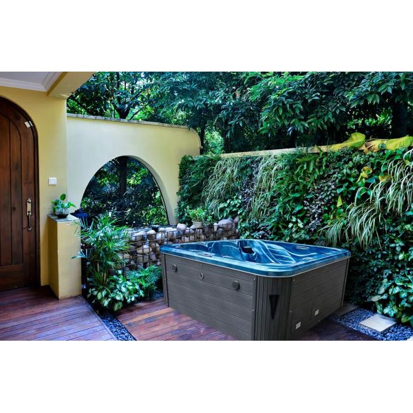 Luxury 6 Persons Hot Tubs For Outdoor Acrylic Spa Pools With Massage Function Jacuzzier Swim Spa For Family