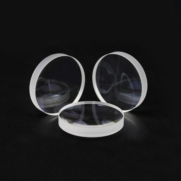 Quality Imported Quartz 38.1mm F125 Transparent Laser Focusing Lens for sale