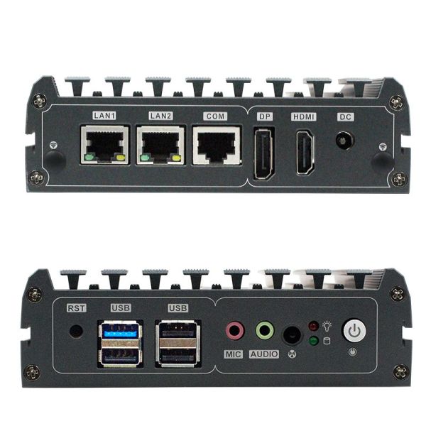 Quality Dual Core J1800 N2806 2 Lan Mini Pc Firewall DP Display Support Mikrotik PFsense for sale